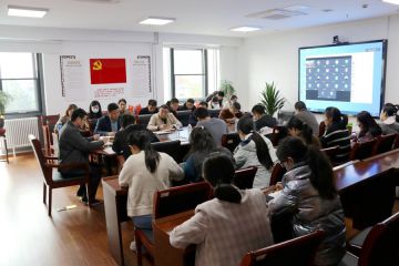 奋进新征程 | 我院组织专题学习党的二十大会议精神